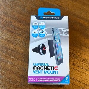 ☀️3/$20 Black Magnetic Vent Mount